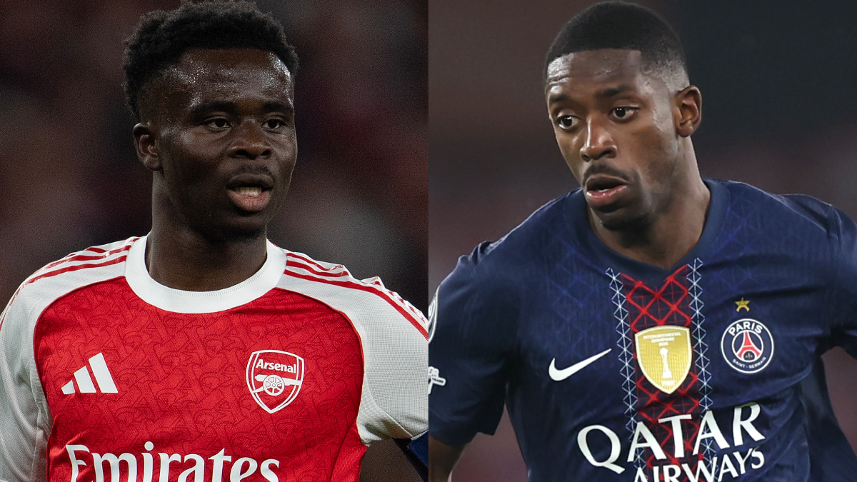UEFAチャンピオンズリーグ ファイナル サカ&デンべレ