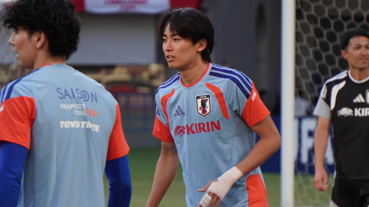 サッカー日本代表、中村敬斗