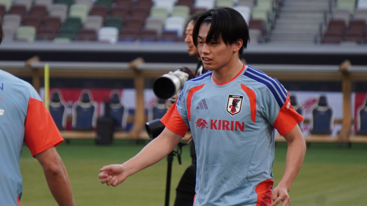 サッカー日本代表、上田綺世