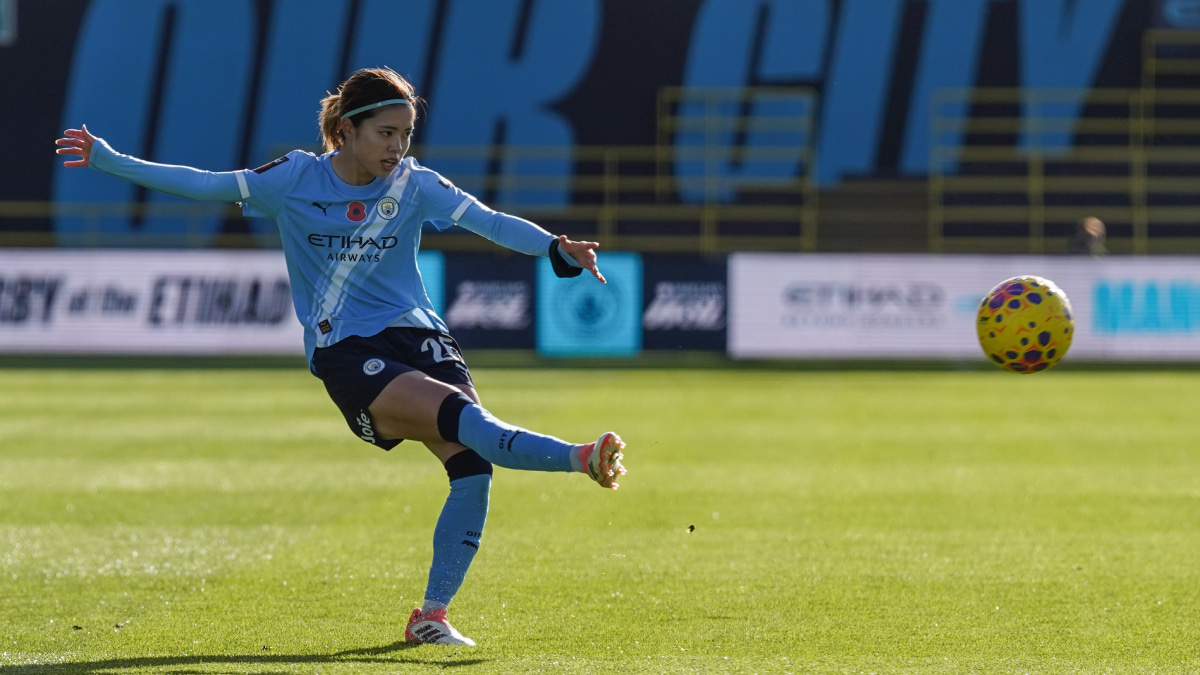マンチェスター・シティWFC　長谷川唯