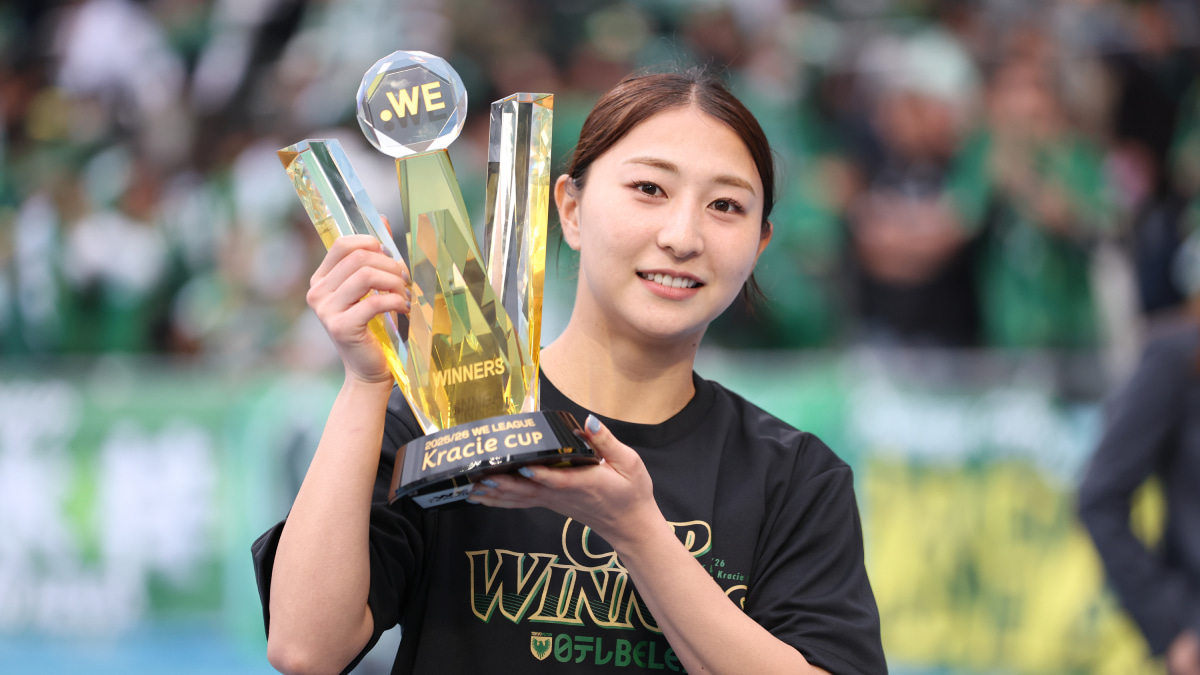 「このクラブにタイトルを」移籍1年目で初優勝。日テレ・東京ヴェルディベレーザの塩越柚歩が語る激闘を分けた「少しの差」とは