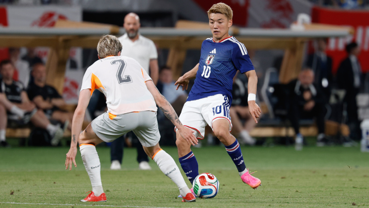 サッカー日本代表MF堂安律