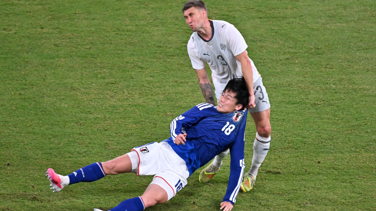 アイスランド戦の上田綺世