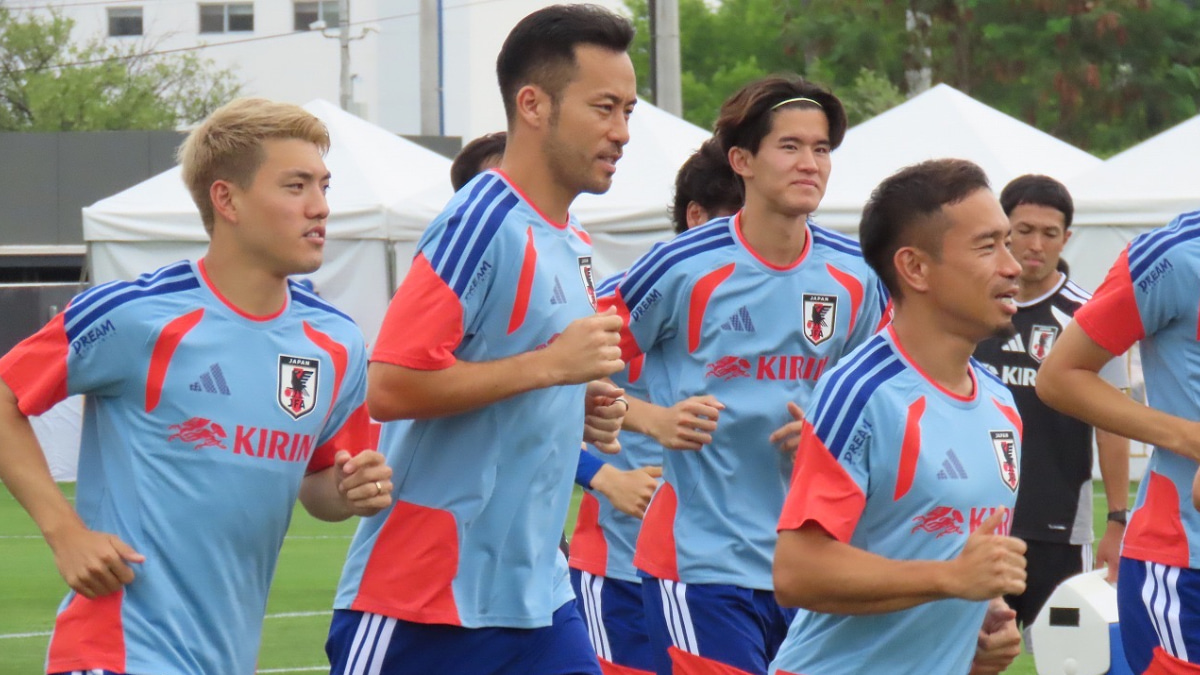 サッカー日本代表、吉田麻也、堂安律、長友佑都