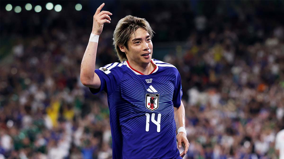 伊東純也、W杯初ゴールは「フリックが来るかなと思ったら本当に来た