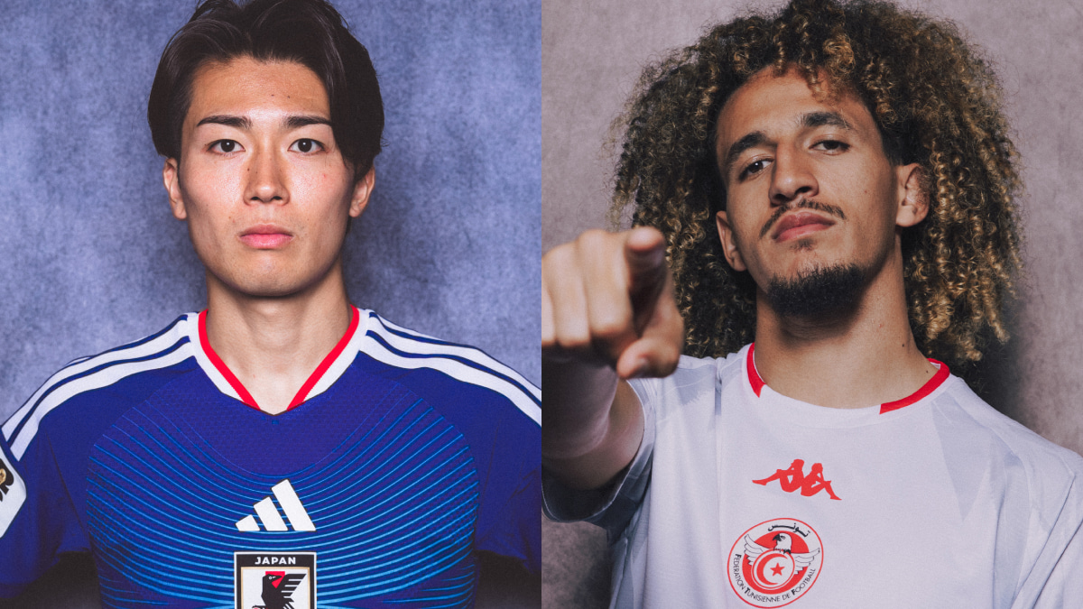 サッカーチュニジア代表 対 サッカー日本代表 順位