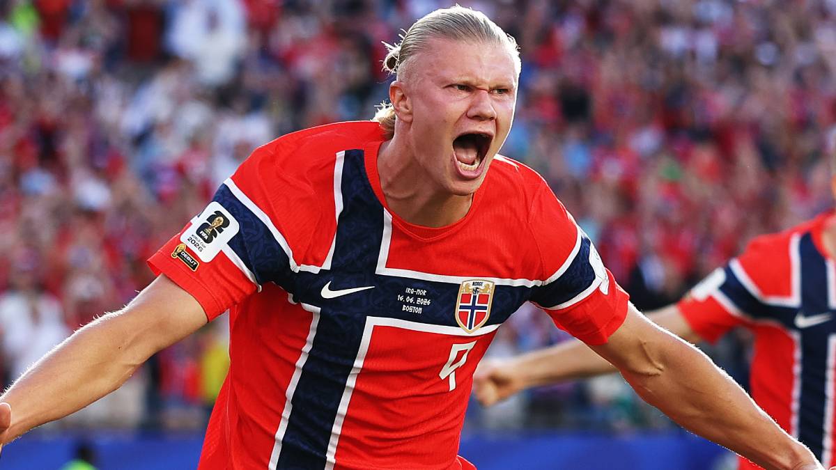 ノルウェー代表FWハーランドがW杯“初ゴール”！ 得点感覚光る