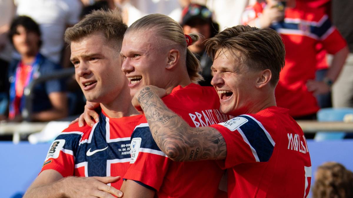 ノルウェー代表、ブラジル代表戦のスタメンが発表！ ハーランドや