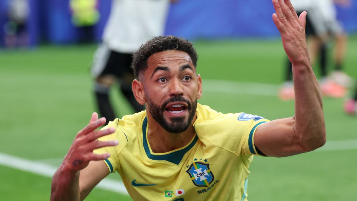 ブラジル代表FWクーニャ、日本代表FW塩貝健人への“5本指挑発”の真意を