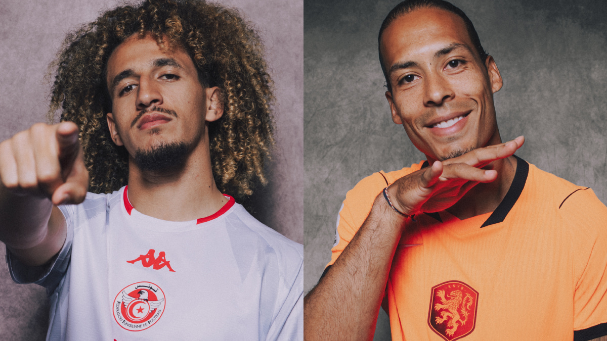 サッカーチュニジア代表 対 サッカーオランダ代表