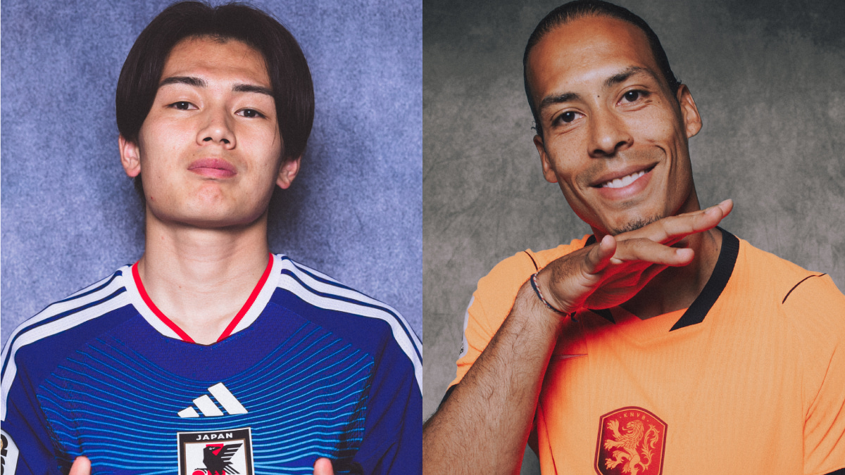 サッカーオランダ代表 対 サッカー日本代表