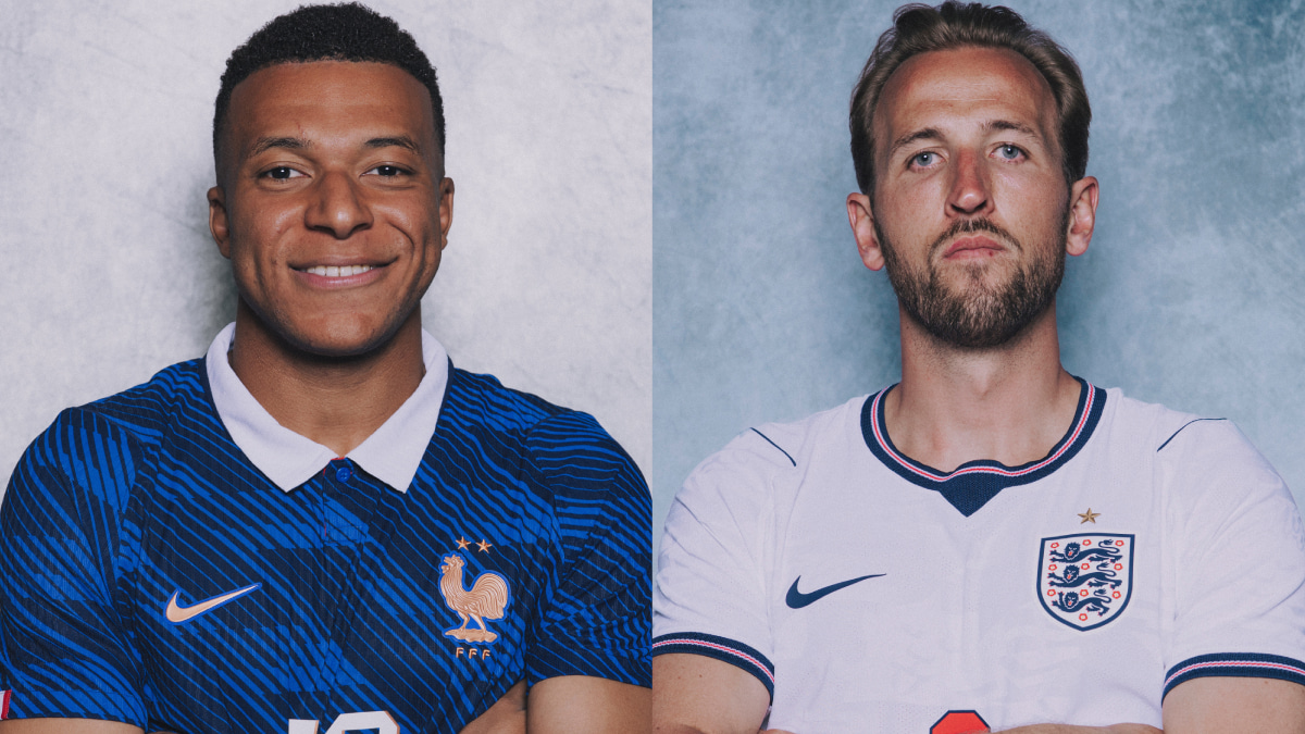 サッカーフランス代表 対 サッカーイングランド代表
