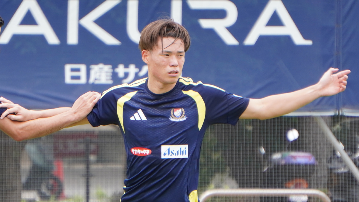 誰よりもゴールを目指して」横浜F・マリノス新加入FW二田理央、「自分