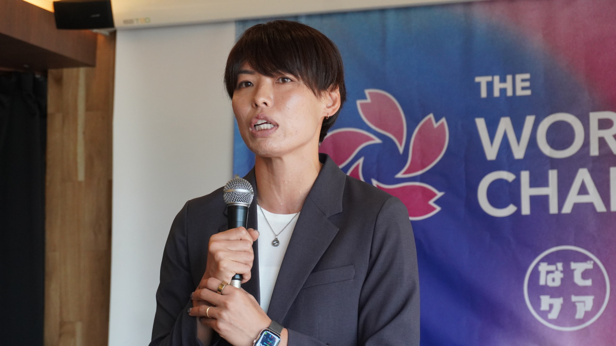 熊谷紗希、自身が手掛ける次世代育成プロジェクトを報告。来年の女子W