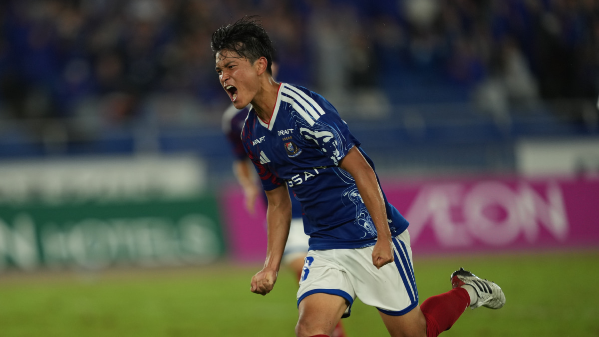 横浜F・マリノスの山根陸、開幕からの日々を越えて今季初ゴール