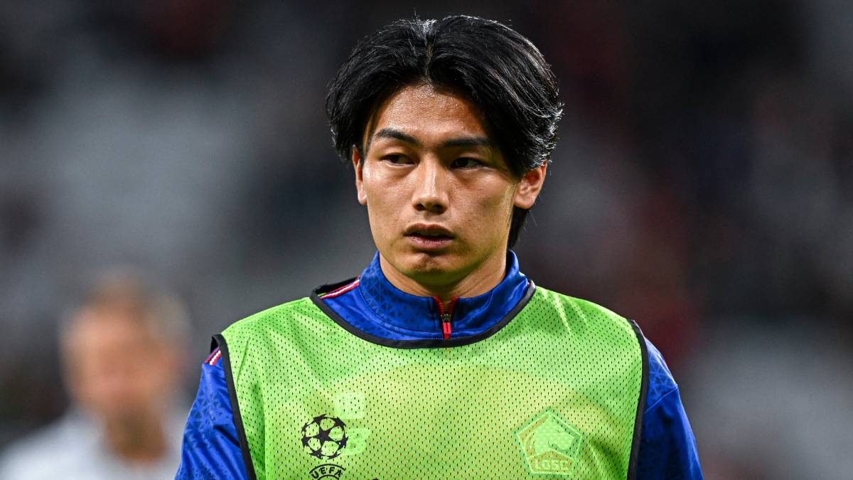 リールFW上田綺世、CL初戦で加入後初先発 アンチェロッティ監督が抜擢