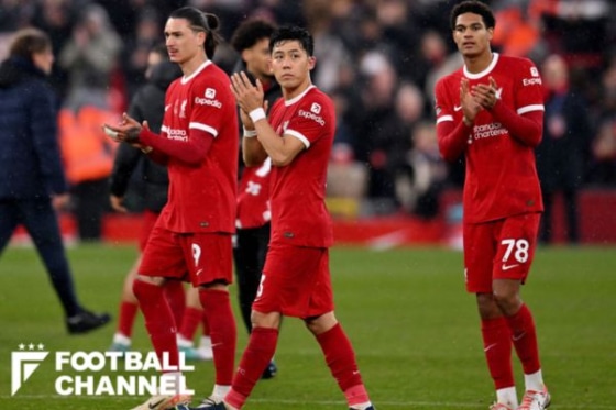 リバプールでプレーする日本代表MF遠藤航